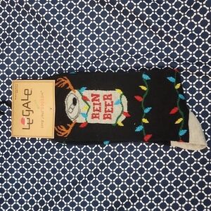 Legale Men's Socks Size 8-12 Rein Beers